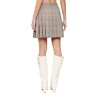 Guess Mini Falda Geraldine Mini Skirt Marrón Beige Mujer