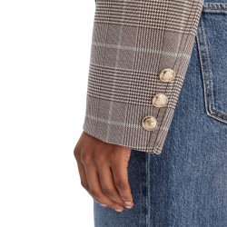Guess Chaqueta Geraldine Jacket Marrón Beige Mujer