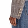 Guess Chaqueta Geraldine Jacket Marrón Beige Mujer