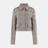 Guess Chaqueta Geraldine Jacket Marrón Beige Mujer
