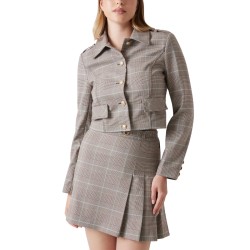 Guess Chaqueta Geraldine Jacket Marrón Beige Mujer