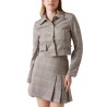 Guess Chaqueta Geraldine Jacket Marrón Beige Mujer