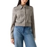 Guess Chaqueta Geraldine Jacket Marrón Beige Mujer