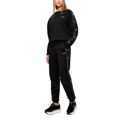 Guess Sudadera Octavia CN Sweatshirt Negro Black Mujer