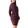 Guess Chaqueta Sarah 4G LS CN Cardi SWTR Burdeos Bordeaux Mujer