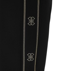 Guess Pantalón Chandal Octavia Jogger Negro Black Mujer