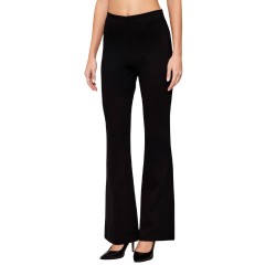 Guess Pantalón Noel Ponte Pant Negro Black Mujer