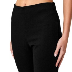Guess Pantalón Noel Ponte Pant Negro Black Mujer