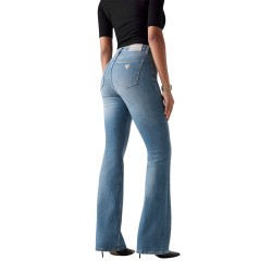 Guess Jean Pantalón Vaquero Sexy Flare Azul Claro Mujer