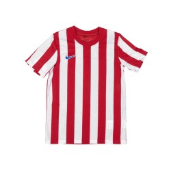 Nike Camiseta fútbol Striped Division 4 Rojo y Blanco Niño