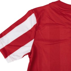 Nike Camiseta fútbol Striped Division 4 Rojo y Blanco Niño