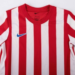 Nike Camiseta fútbol Striped Division 4 Rojo y Blanco Niño