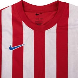 Nike Camiseta fútbol Striped Division 4 Rojo y Blanco Niño