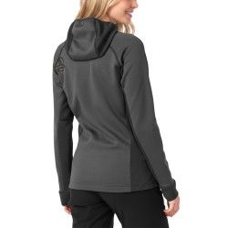 Ternua Chaqueta Sakketa 2.0 Hood Jkt W Whales Grey Gris Mujer