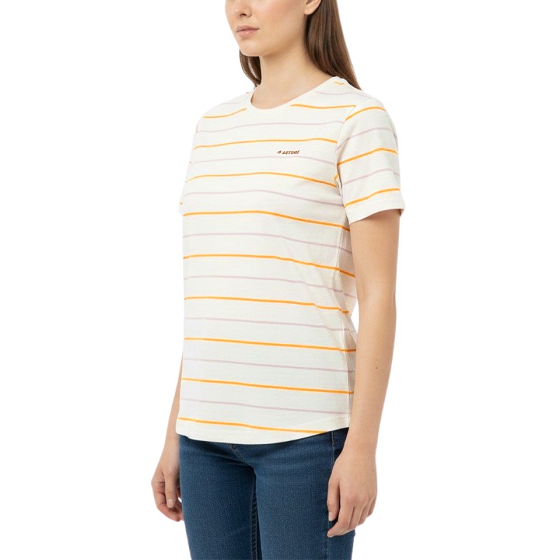 Astore Camiseta Isabel Beige Naranja Mujer