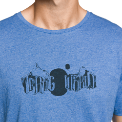 Trangoworld Camiseta Viento Azul Hombre