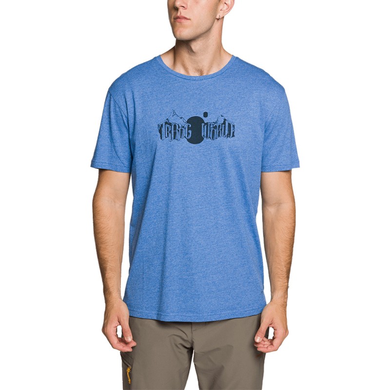 Trangoworld Camiseta Viento Azul Hombre