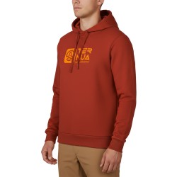 Ternua Sudadera Ailik Hoody Ss M Rojo Bossa Nova Hombre