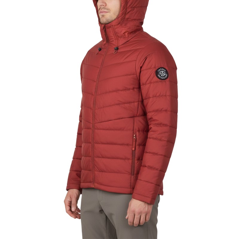 Ternua Chaqueta Fibras Balena 133 Jkt Rojo Red Ochre Hombre