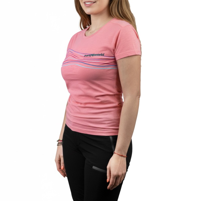 Trangoworld Camiseta Maceda Rosa Mujer