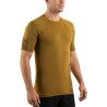 Lurbel Camiseta Halo Short Sleeves Amarillo Ámbar Negro Hombre