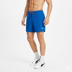 Puma Bañador Swim Medium Length Shorts Azul Vivid Blue Hombre