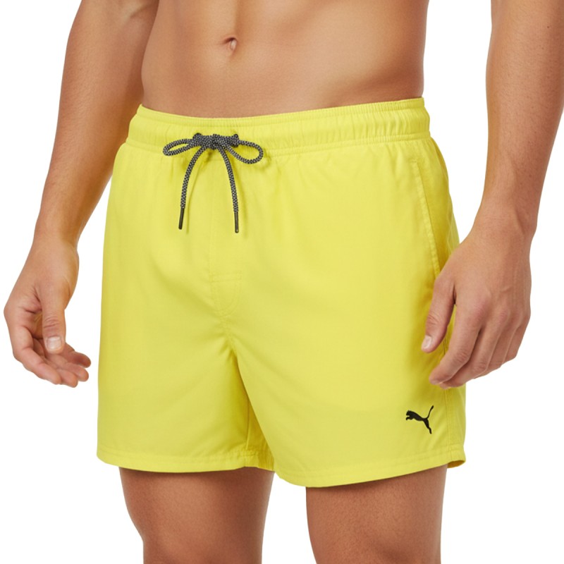 Puma Bañador Short Length Amarillo Lemon Yellow Hombre