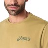 Asics Camiseta Chest Logo Ss Amarillo Lemongrass Hombre