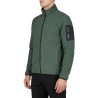 Campagnolo Chaqueta Polar de punto jacquard Knit-Tech fleece Verde Musk Hombre