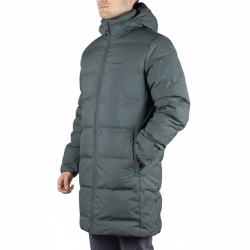 Trangoworld Chaqueta Plumas Parka Lincoln Gris Antracita Hombre