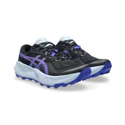 Asics Zapatilla Trail Running Trabuco 14 Negro Azul Black Amethyst Mujer