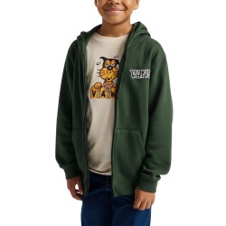 Vans Sudadera Classified Full Zip Verde Niño