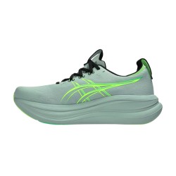 Asics Zapatilla Running Gel-Nimbus 28 Verde Cold Moss Illuminate Green Hombre