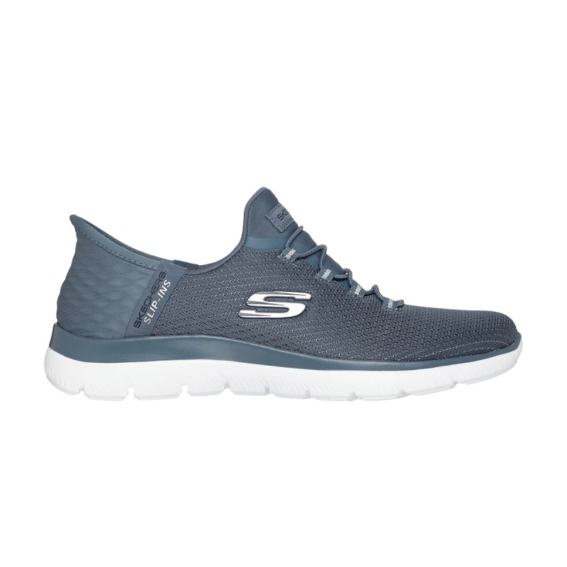 Skechers Zapatilla Deportiva Summits-Diamond Dream Slip-ins Gris Pizarra Slate Mujer