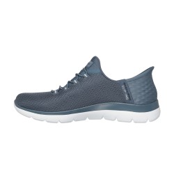 Skechers Zapatilla Deportiva Summits-Diamond Dream Slip-ins Gris Pizarra Slate Mujer