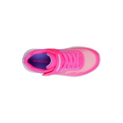 Skechers Zapatilla Deportiva Microspec Advance Oasis Point Rosa Multicolor Multi Hot Pink Niño
