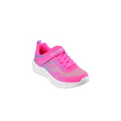 Skechers Zapatilla Deportiva Microspec Advance Oasis Point Rosa Multicolor Multi Hot Pink Niño