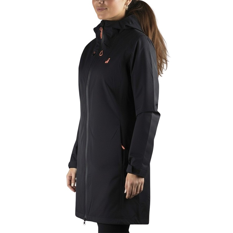 Joluvi Impermeable Bishorn W Negro Mujer