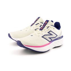 New Balance Zapatilla Fresh Foam 520 V9 Blanco Roto Azul Mujer