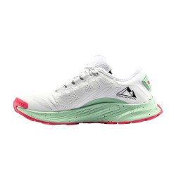 +8000 Zapatillas Trail Running Tigor 2 W Blanco Verde Agua Marina Mujer