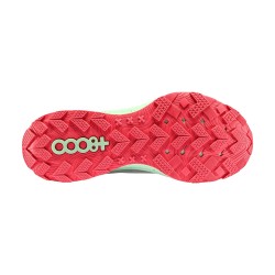 +8000 Zapatillas Trail Running Tigor 2 W Blanco Verde Agua Marina Mujer