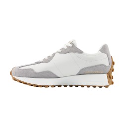 New Balance Zapatilla 327 Blanco Gris Dorado Mujer