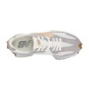 New Balance Zapatilla 327 Blanco Gris Dorado Mujer