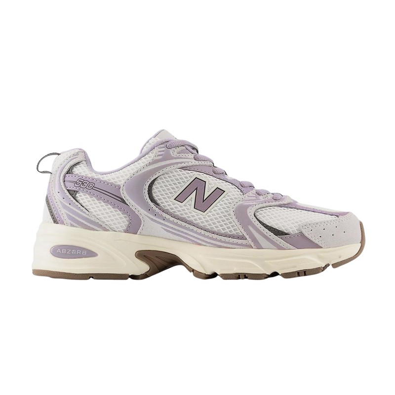 New Balance Zapatilla 530 Blanco Taupe Grey Matter Truffle Salt Mujer