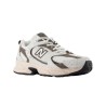 New Balance Zapatilla Casual 530 Blanco Marrón Mujer