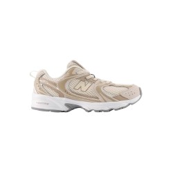 New Balance Zapatilla 530 Bungee Lace Beige Niño