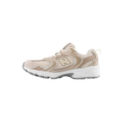 New Balance Zapatilla 530 Bungee Lace Beige Niño