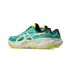 Asics Zapatilla Trailrunning Trabuco 14 Verde Aurora Green Light Dust Hombre