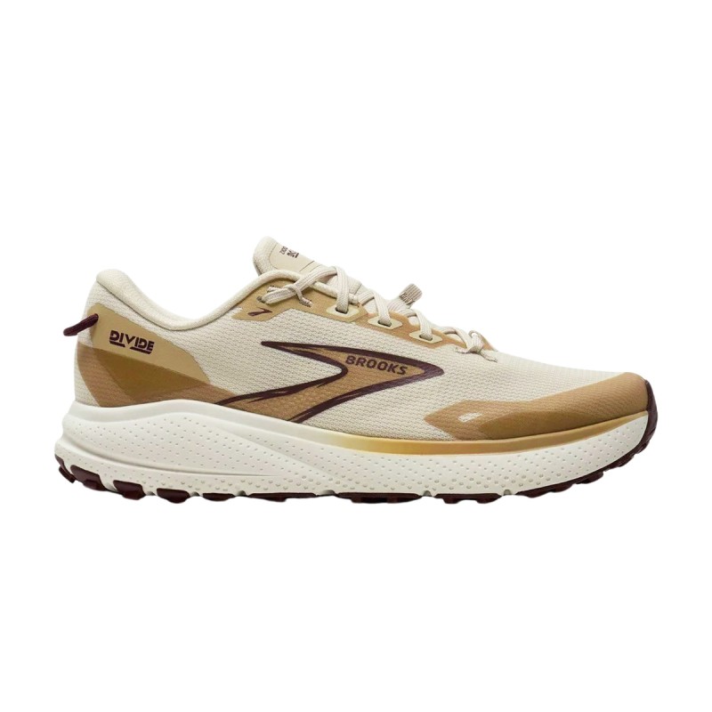 Brooks Zapatilla Trail Running Divide 6 Arena Sand Starfish Mujer