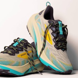 Brooks Zapatilla Trail Running Ghost trail Azul Arena Bleached Sand Bluefish Hombre
